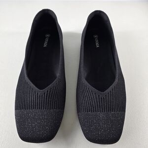 VIVAIA Elegant Black Women's Loafers